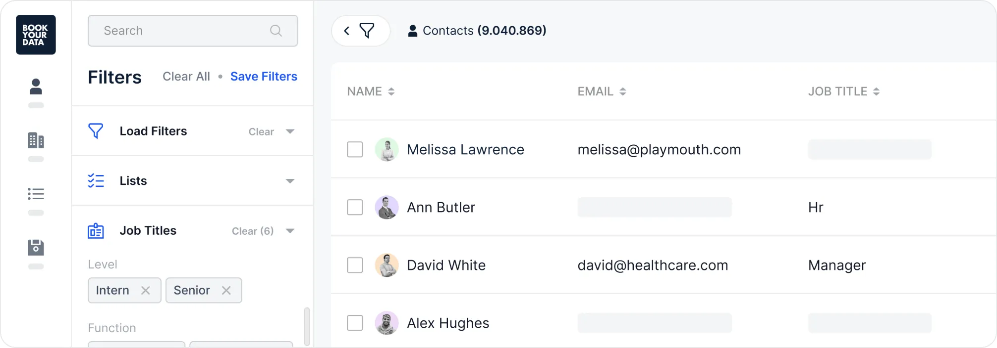 Buy Targeted Email
Lists for Marketing