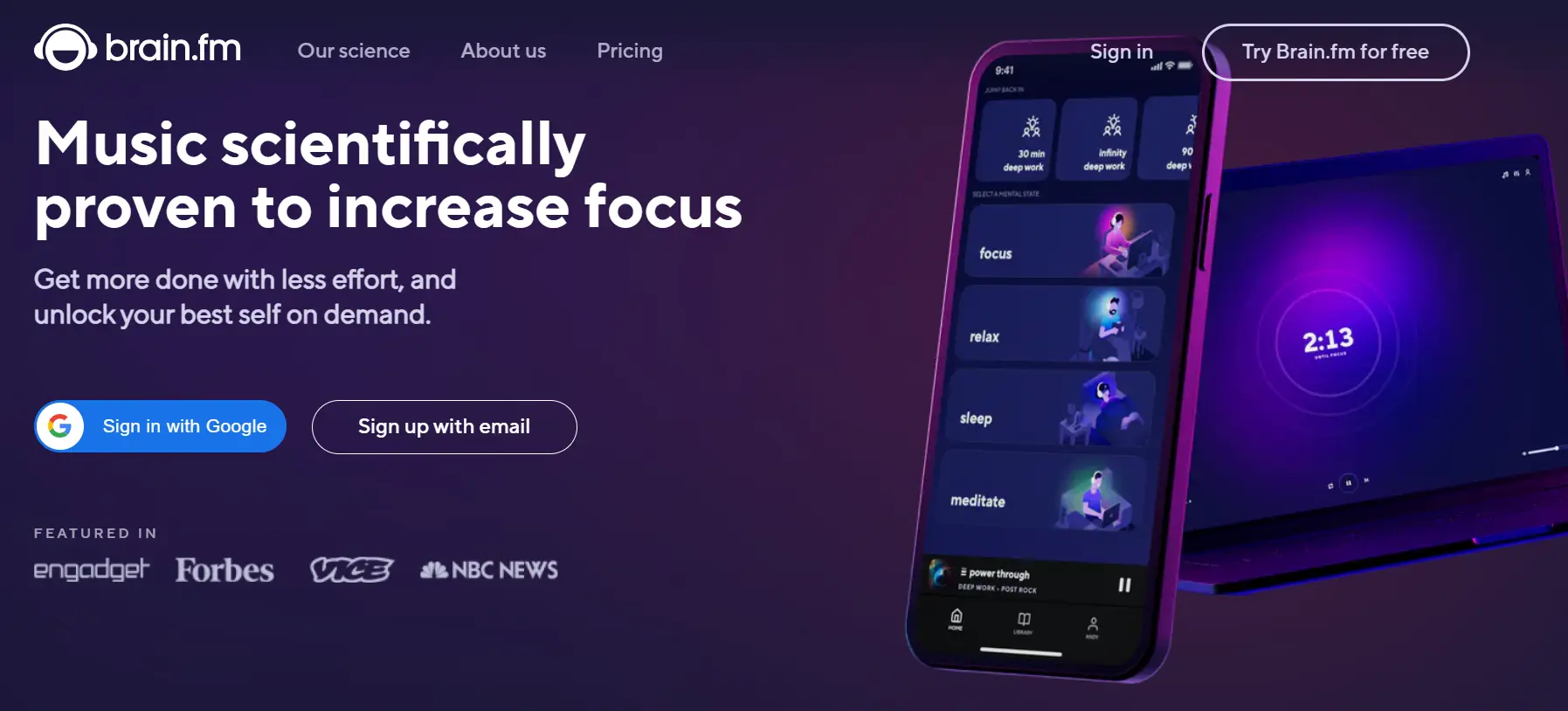 Brain.fm Review - Ratings & Features (2024)