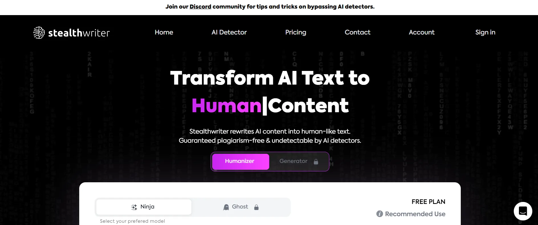 StealthWriter AI Review - Ratings & Features (2024)