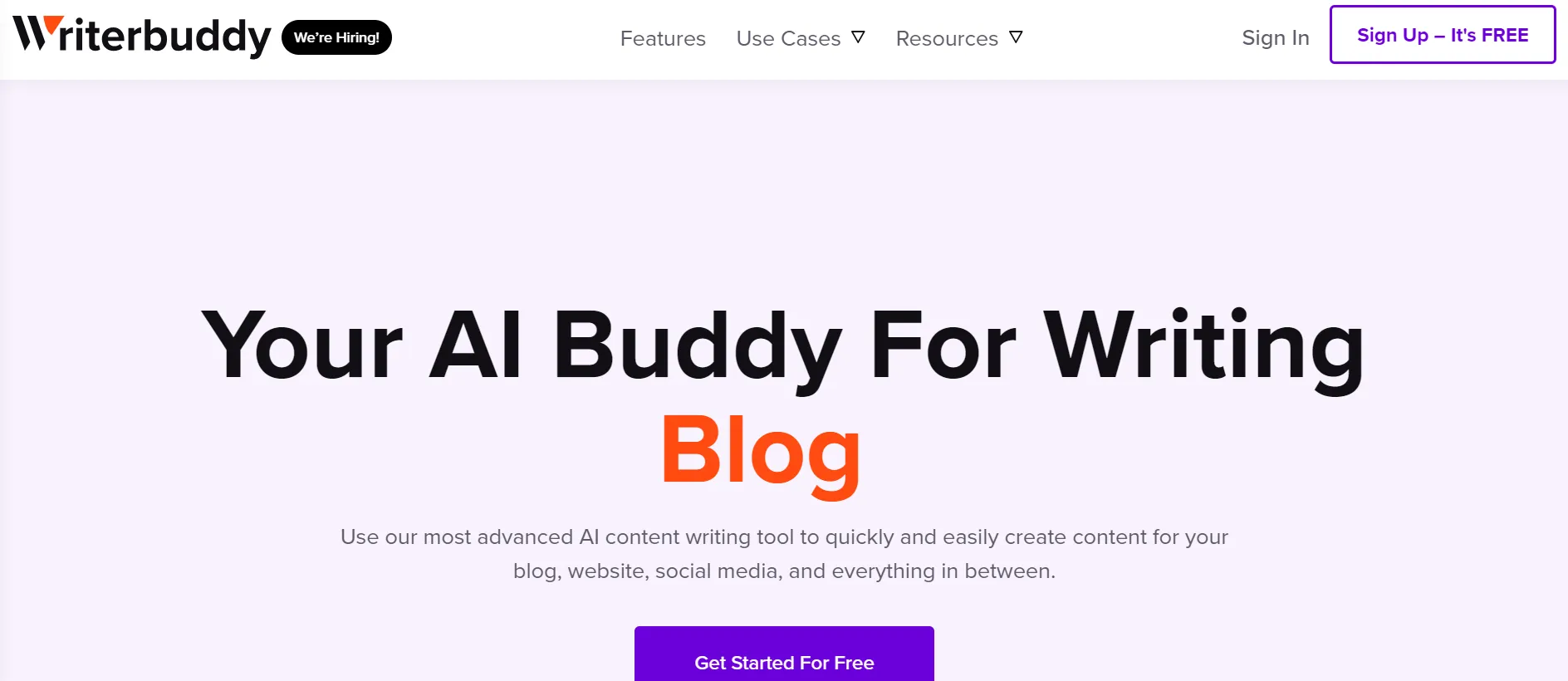 WriterBuddy AI Review - Ratings & Features (2024)